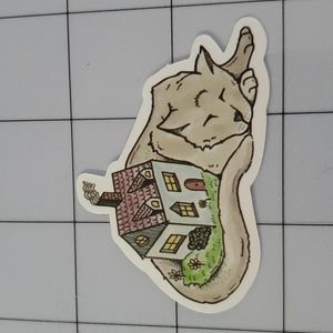 CAT Sticker